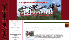 Desktop Screenshot of madabotanik.com